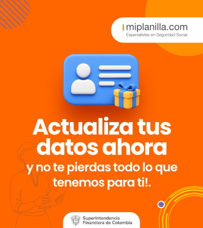 Actualiza tus datos ahora y no te pierdas todo lo que tenemos para ti!.